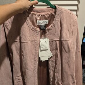 Bradley Pink Suede Jacket